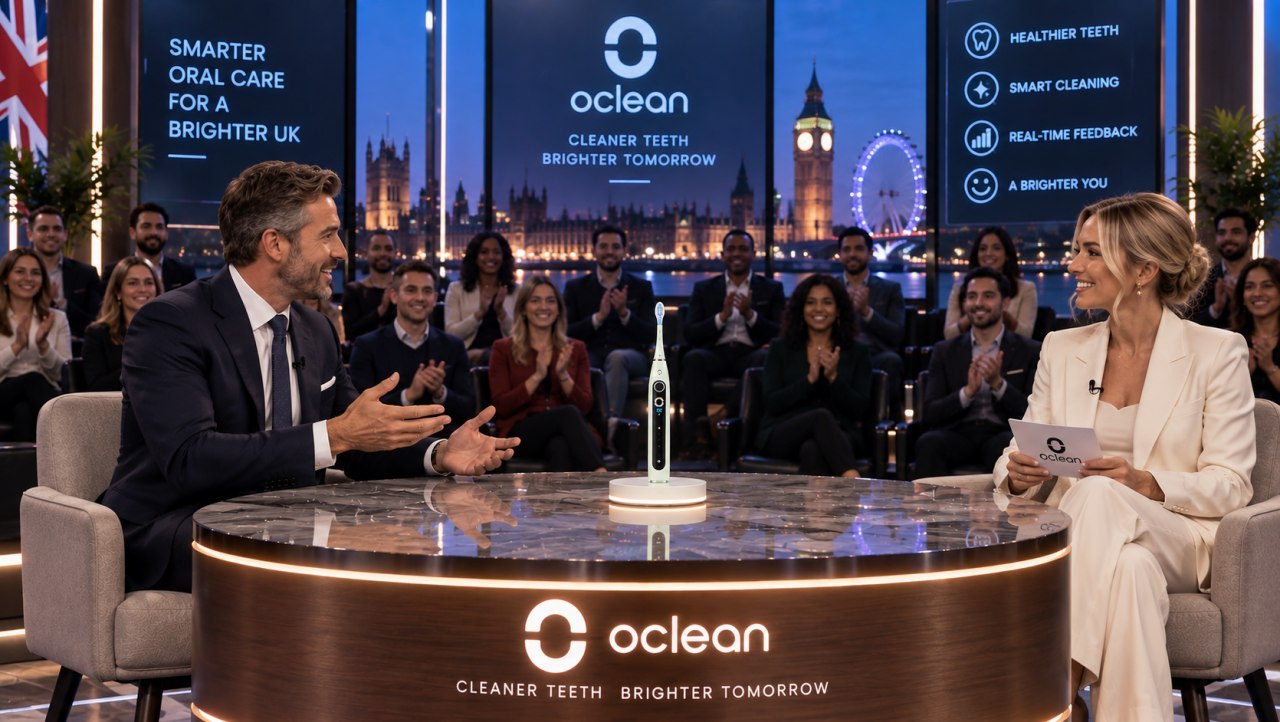 Oclean X Pro 20 on UK Television